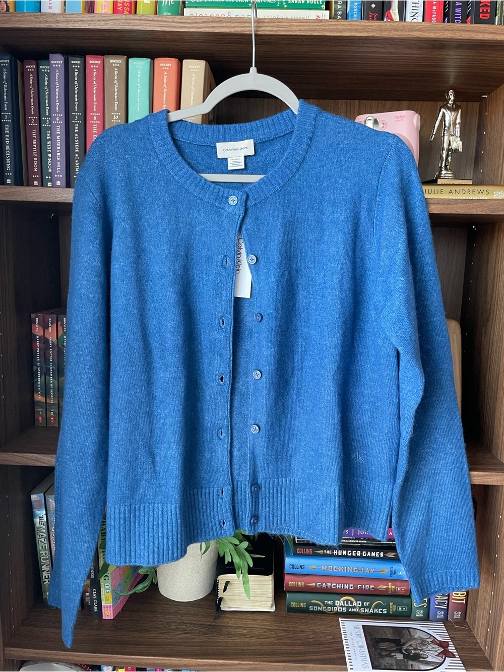 Calvin Klein Jeans Bijou Blue Crewneck Sweater